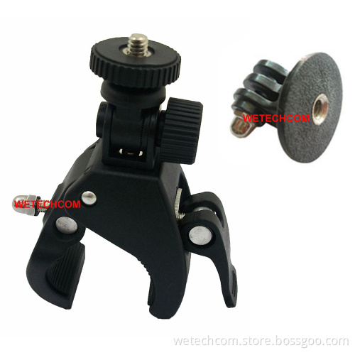 It Yourself Motorcycle Bike Bicycle Handlebar Mount for Camera DV Contour Gopro+Tripod Mount